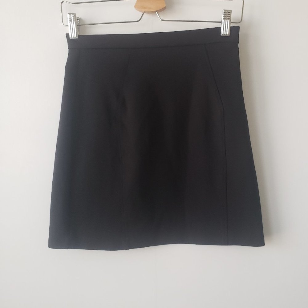 TALULAH Black Mini Skirt